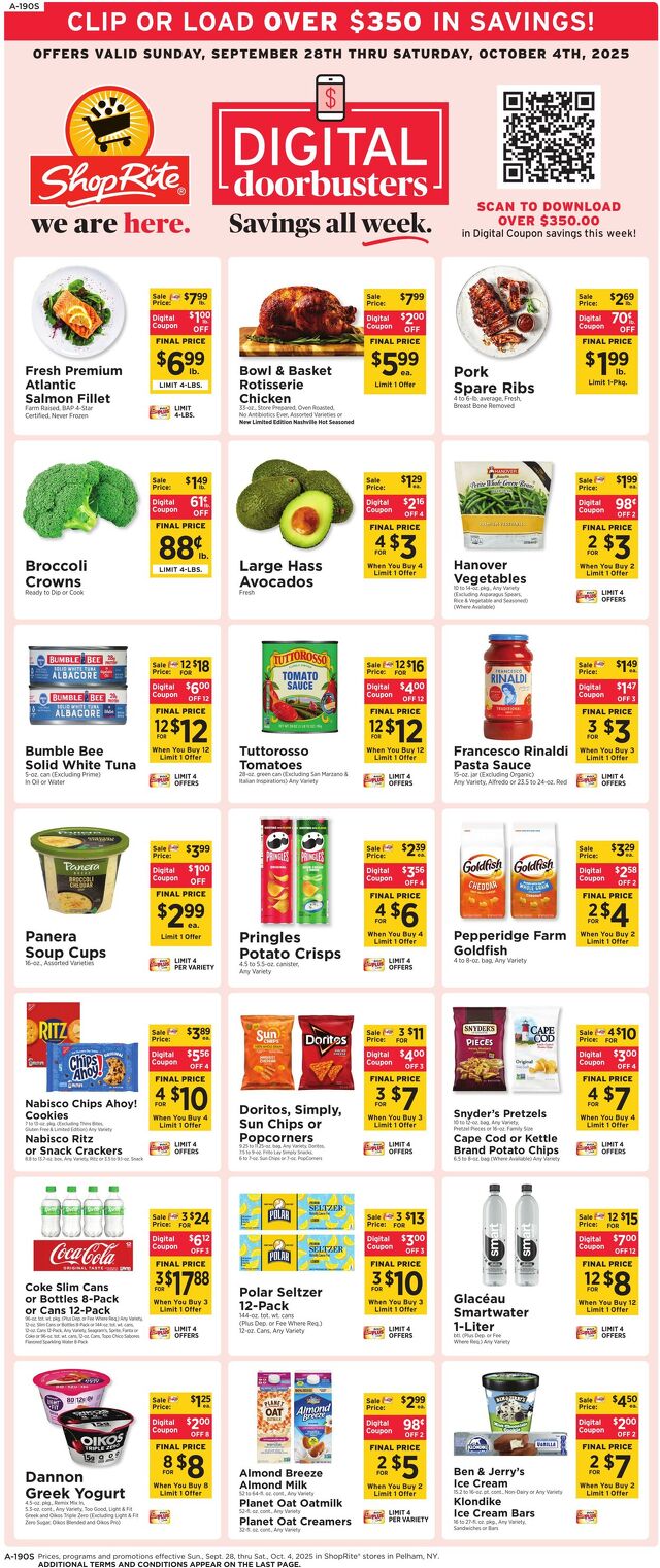 Catalogue ShopRite from 09/25/2025