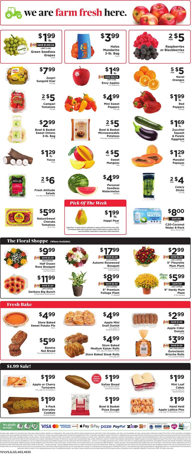 Catalogue ShopRite from 09/25/2025