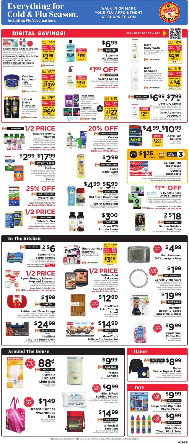 Catalogue ShopRite from 10/09/2025