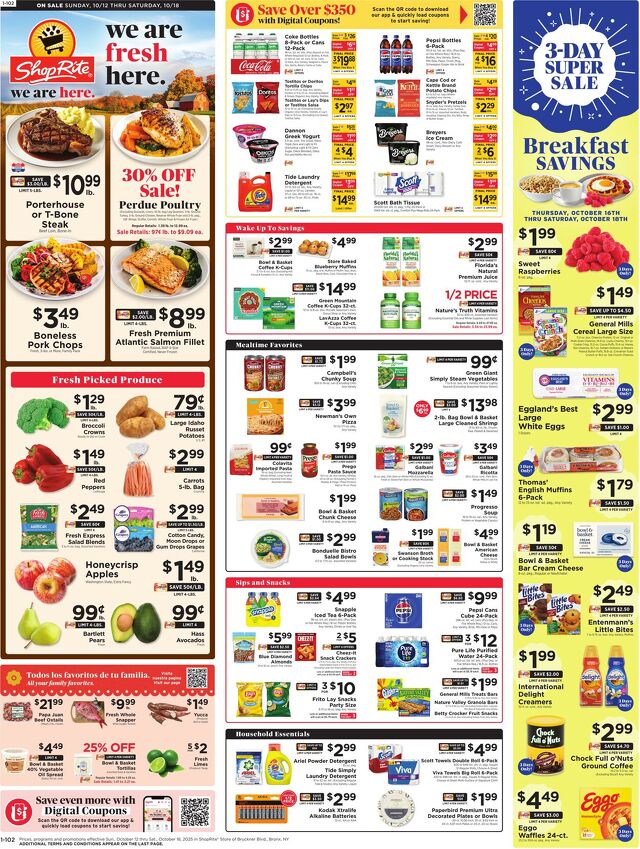 Catalogue ShopRite from 10/09/2025