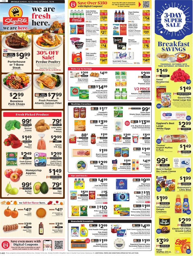 Catalogue ShopRite from 10/09/2025