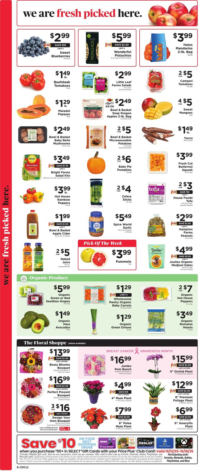 Catalogue ShopRite from 10/09/2025