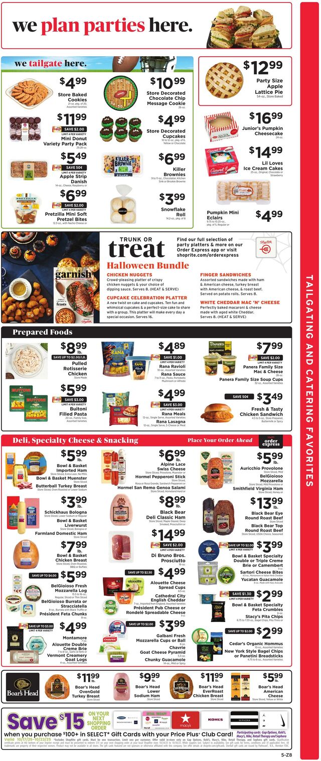 Catalogue ShopRite from 10/16/2025