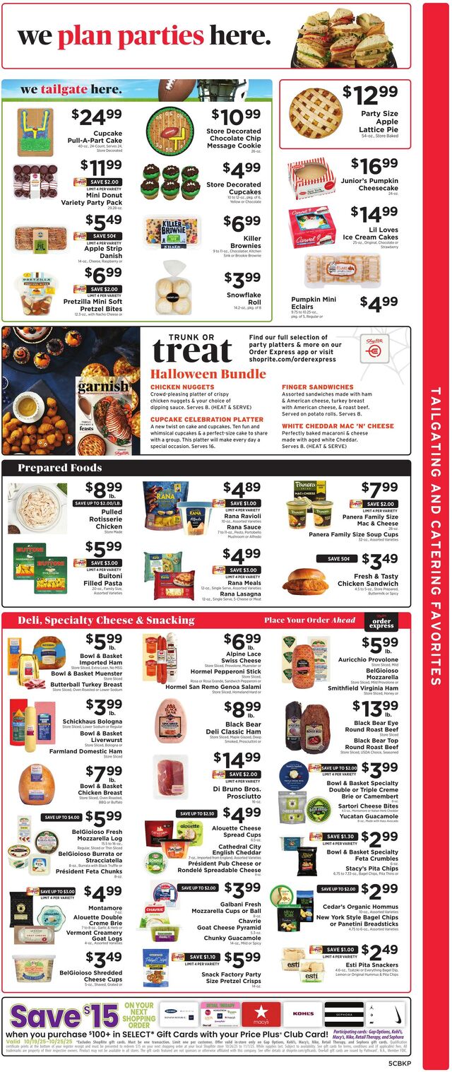 Catalogue ShopRite from 10/16/2025