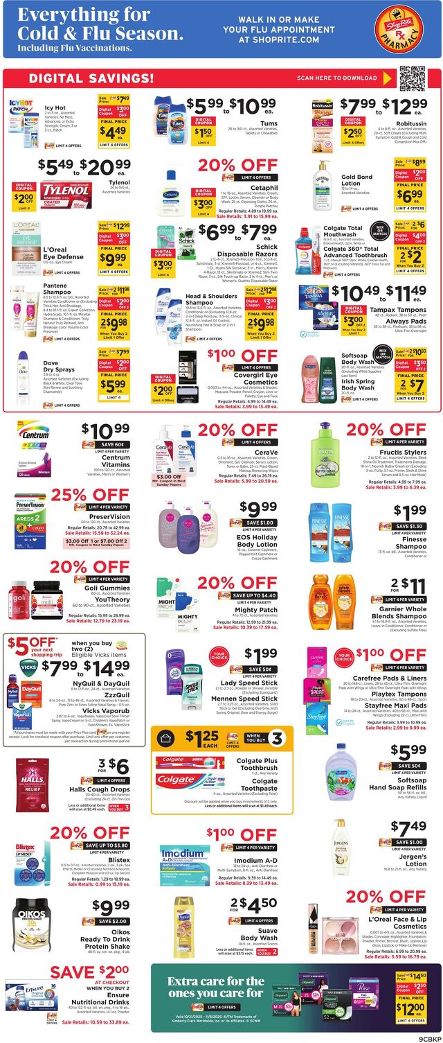 Catalogue ShopRite from 10/30/2025