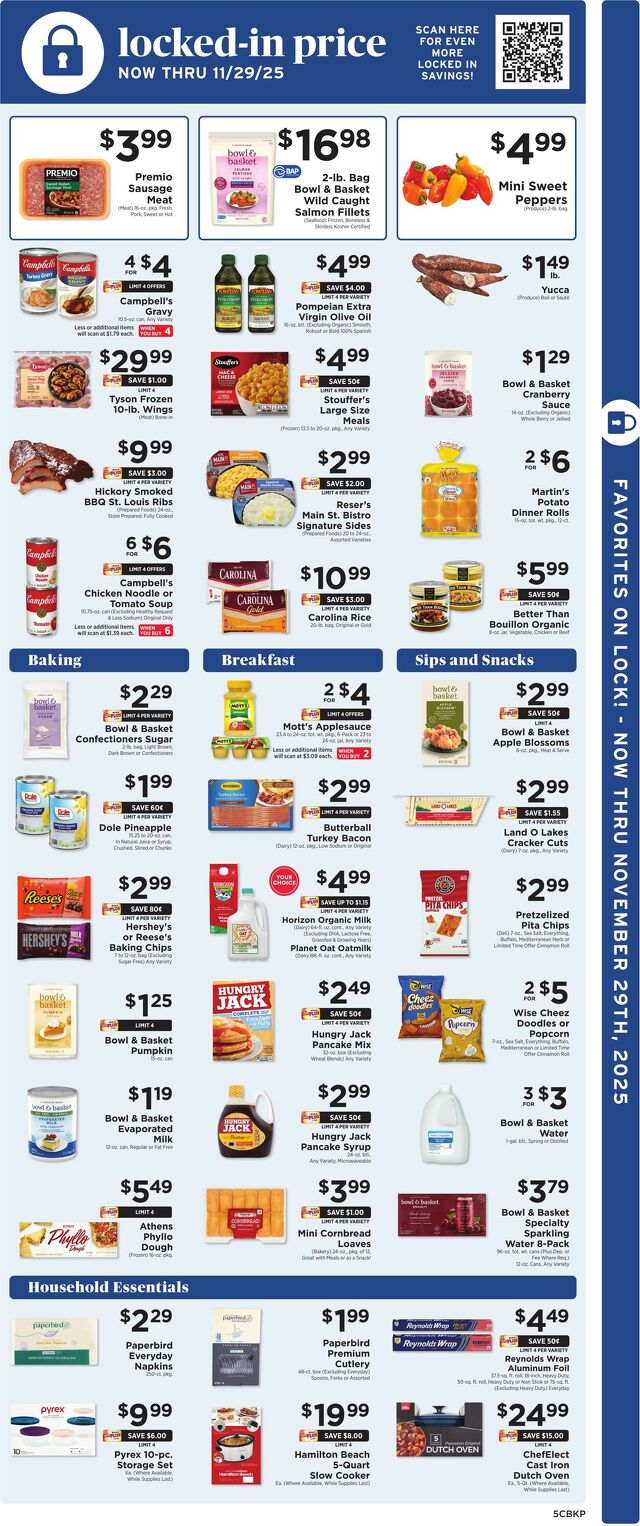 Catalogue ShopRite from 10/30/2025