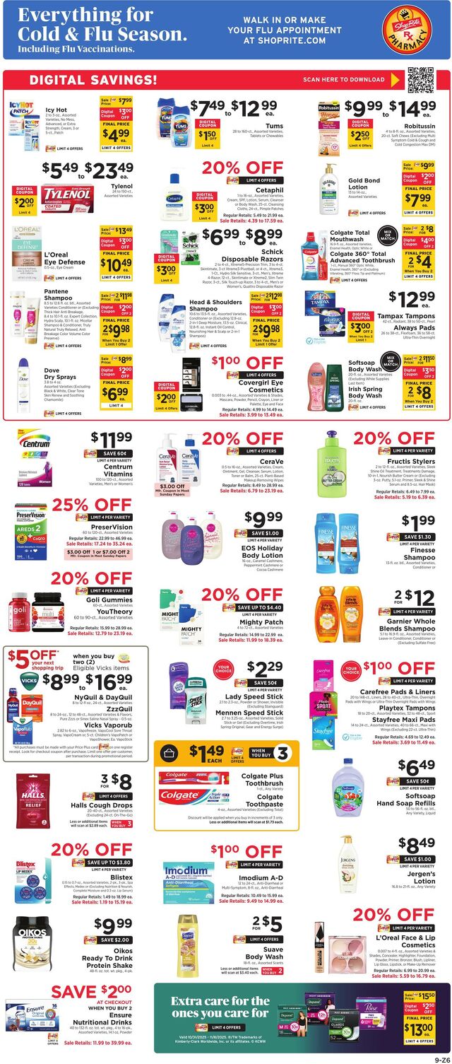 Catalogue ShopRite from 10/30/2025