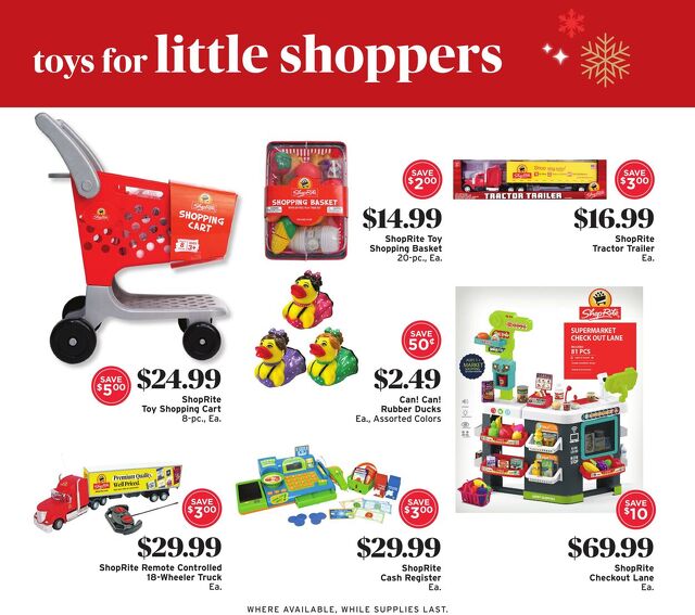 Catalogue ShopRite from 10/30/2025