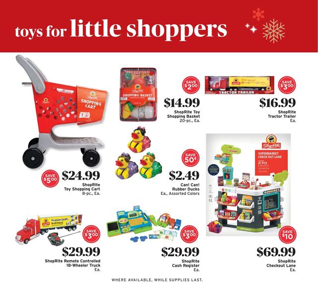 Catalogue ShopRite from 10/30/2025