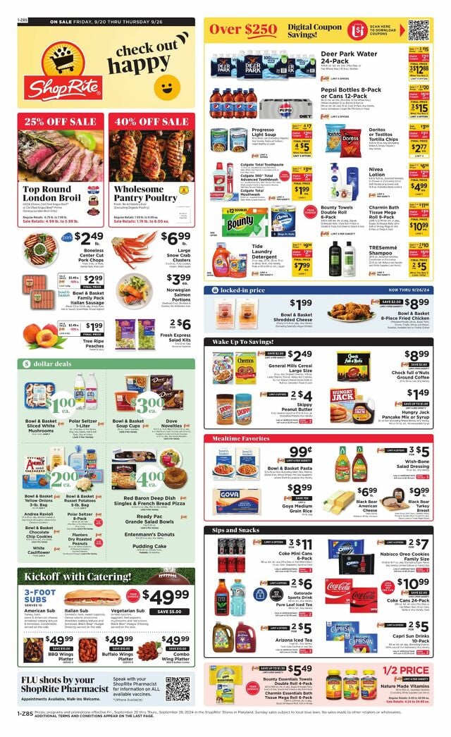 Catalogue ShopRite from 09/20/2024