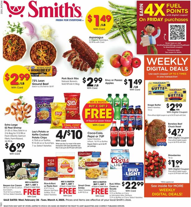 Catalogue Smith's from 02/26/2025