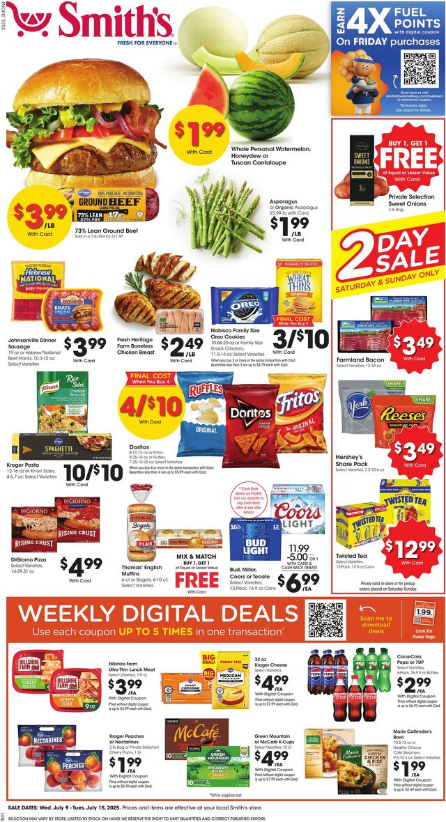 Catalogue Smith's from 07/09/2025