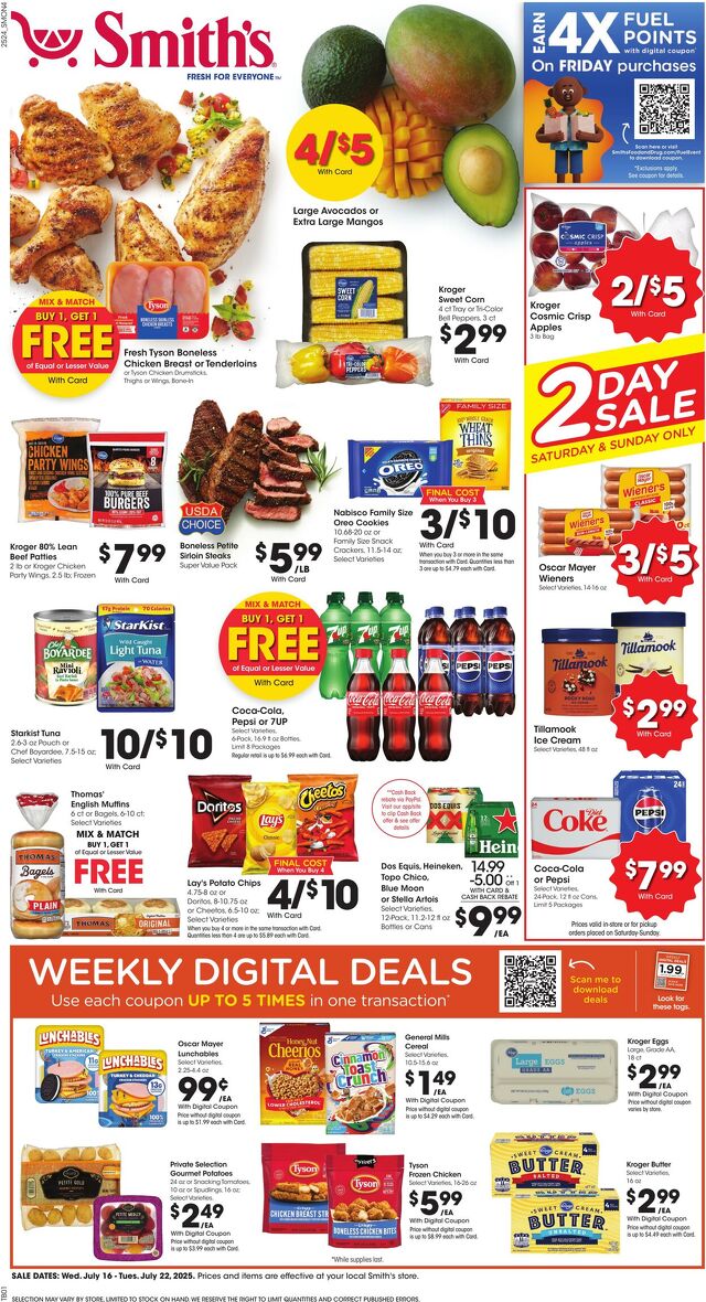 Catalogue Smith's from 07/16/2025