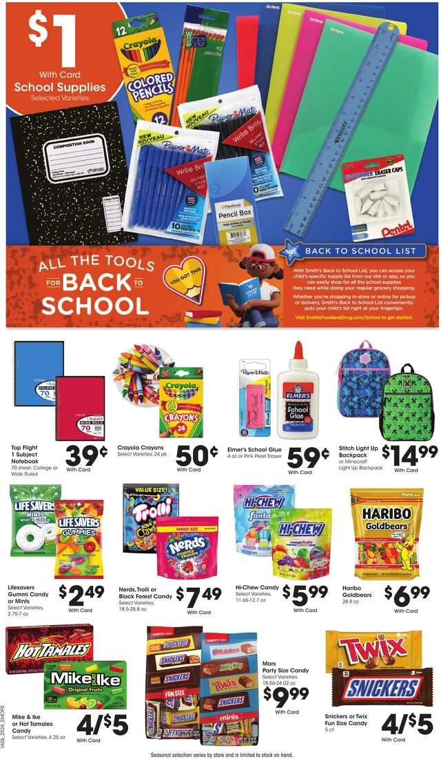 Catalogue Smith's from 07/16/2025