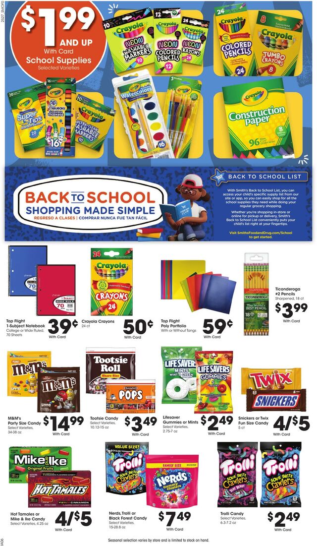 Catalogue Smith's from 08/06/2025