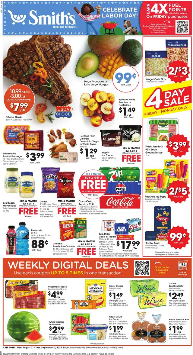 Catalogue Smith's from 08/27/2025