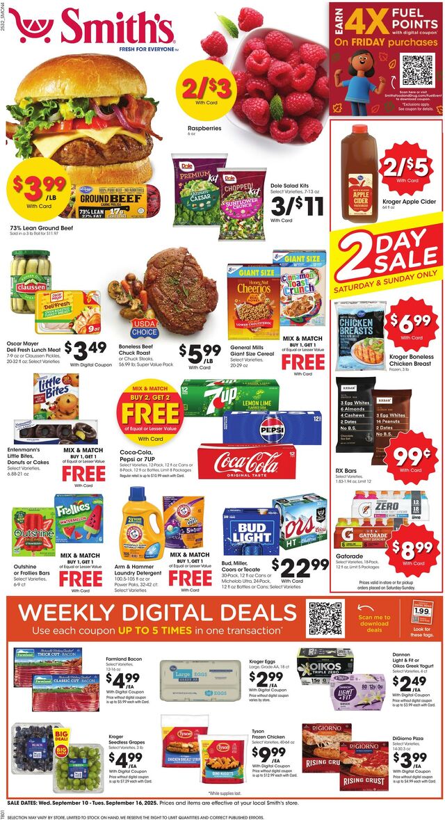 Catalogue Smith's from 09/10/2025