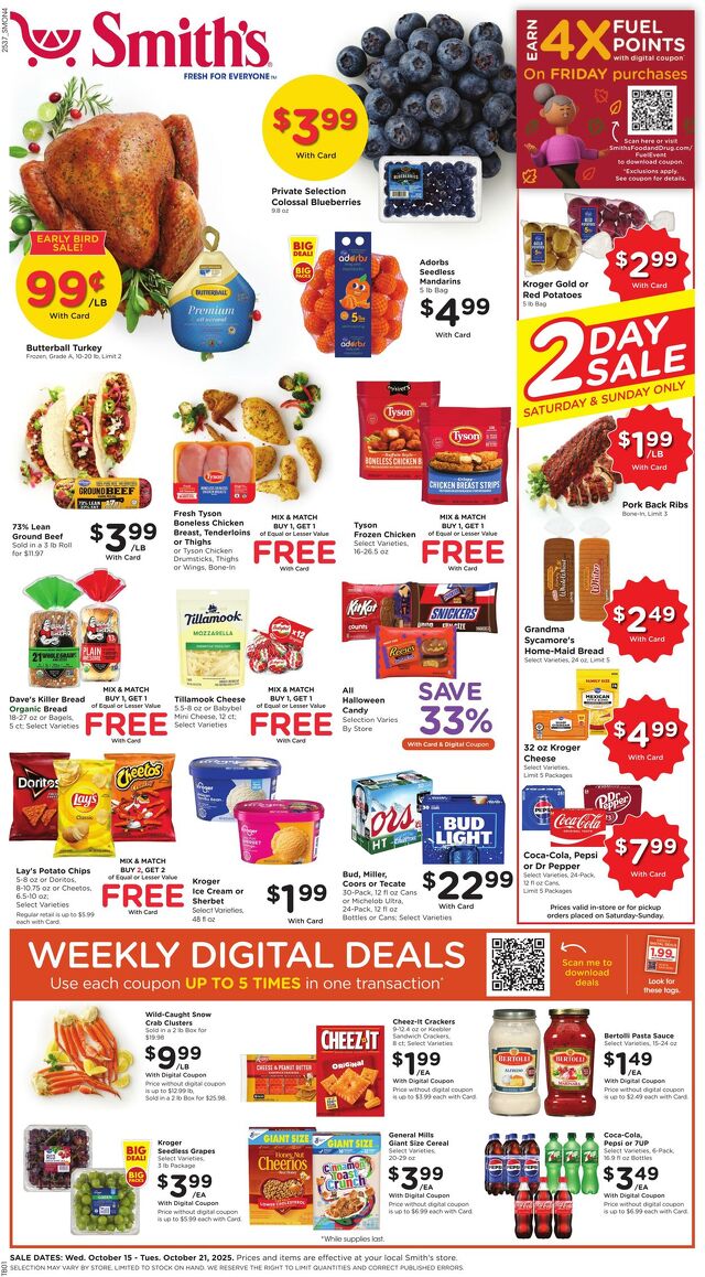 Catalogue Smith's from 10/15/2025