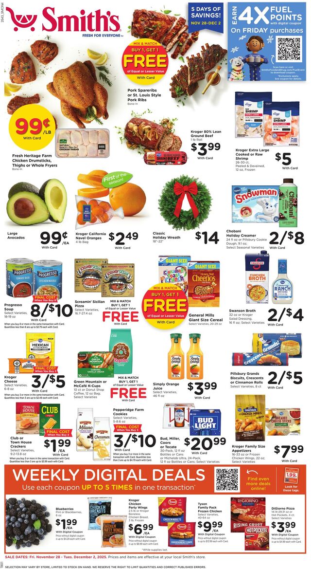 Catalogue Smith's from 11/28/2025