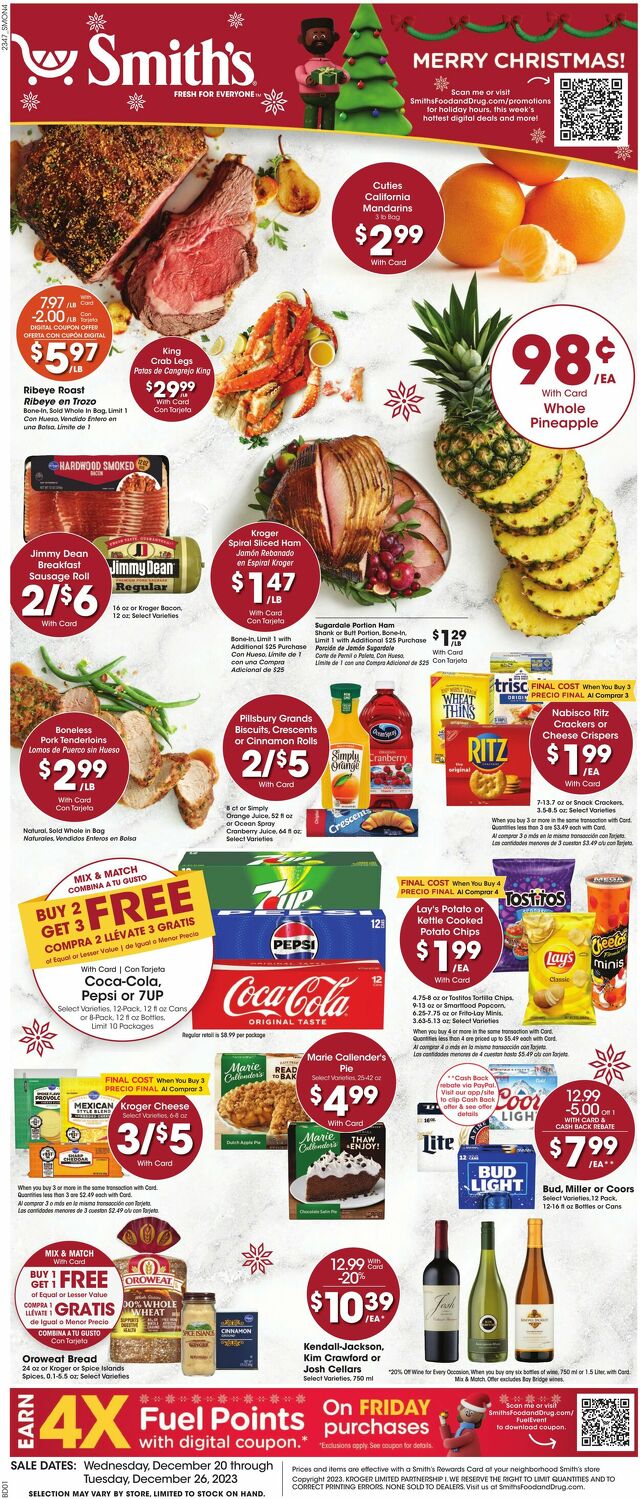 Catalogue Smith's from 12/20/2023
