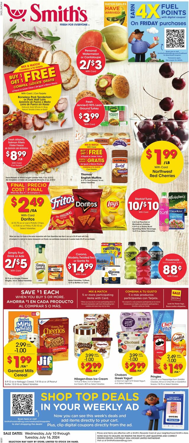 Catalogue Smith's from 07/10/2024