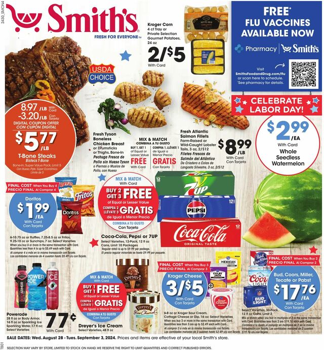 Catalogue Smith's from 08/28/2024