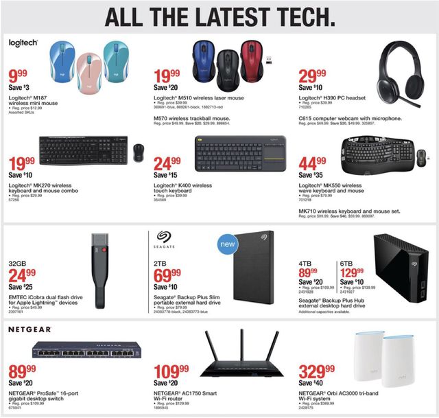 Catalogue Staples from 05/19/2019