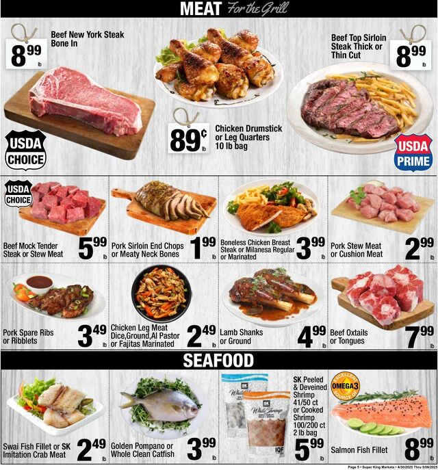 Catalogue Super King Market from 05/08/2025