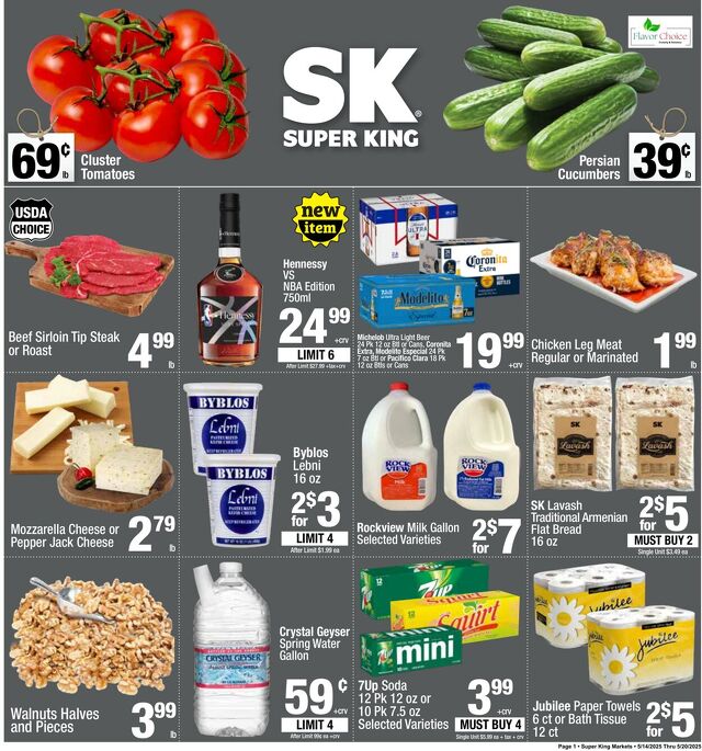 Catalogue Super King Market from 06/05/2025