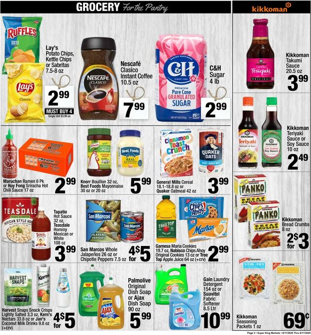 Catalogue Super King Market from 07/31/2025