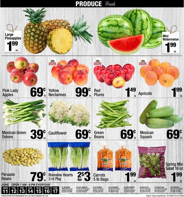 Catalogue Super King Market from 07/31/2025