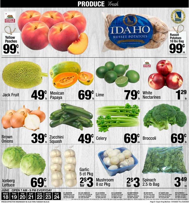 Catalogue Super King Market from 08/14/2025