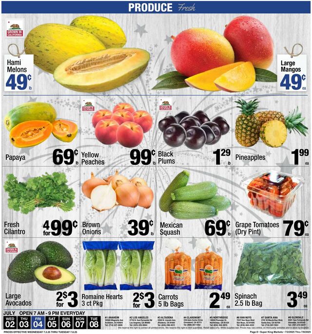 Catalogue Super King Market from 09/11/2025