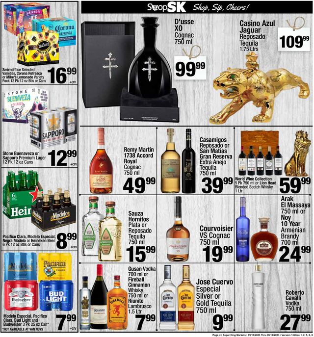 Catalogue Super King Market from 09/13/2023