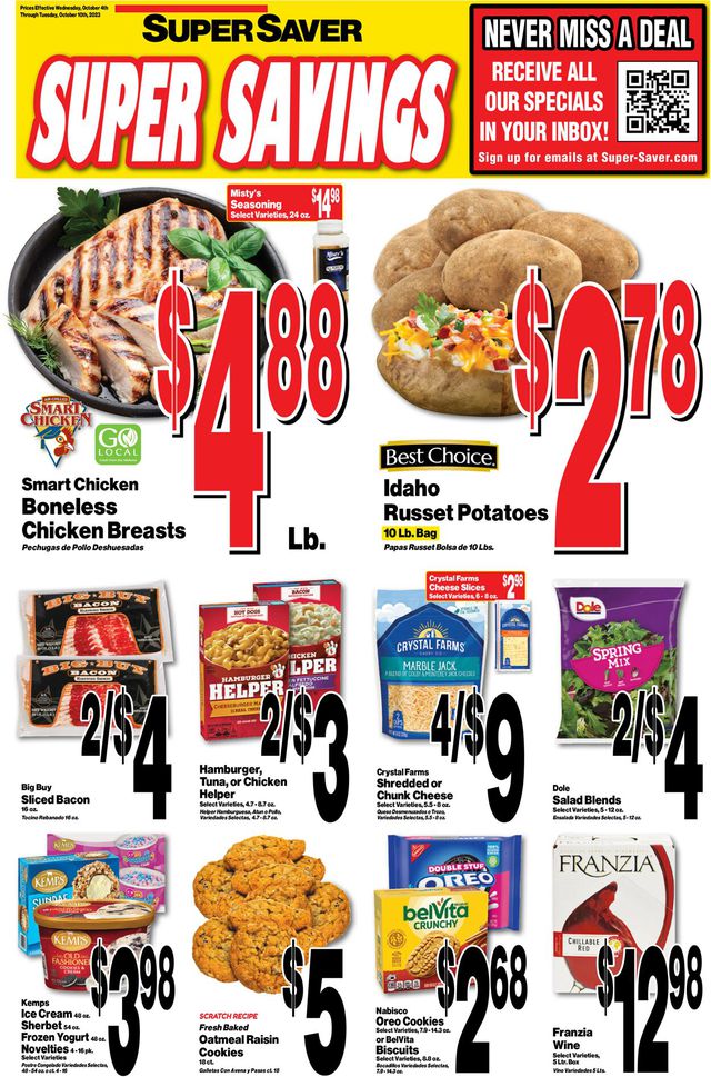 Catalogue Super Saver from 10/04/2023