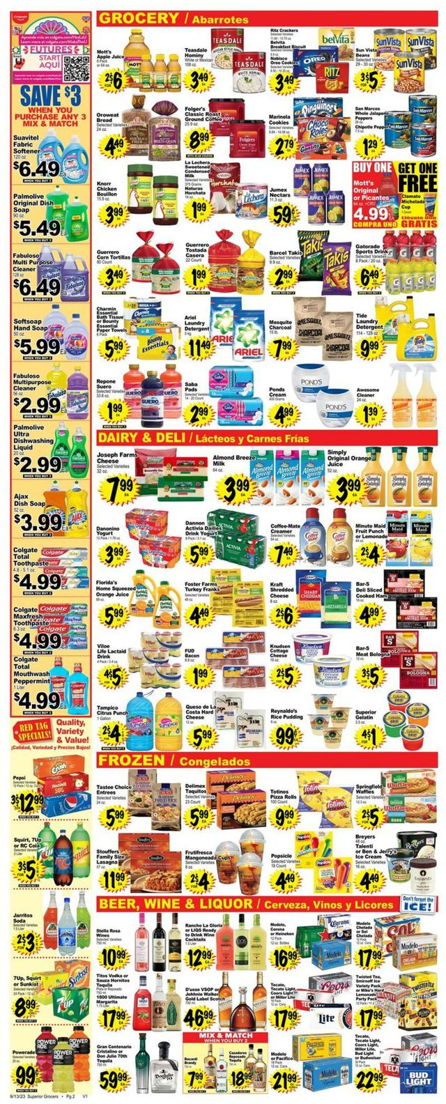 Catalogue Superior Grocers from 09/13/2023