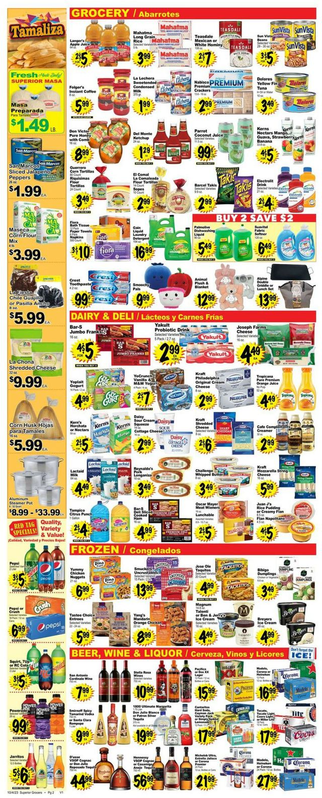 Catalogue Superior Grocers from 10/11/2023