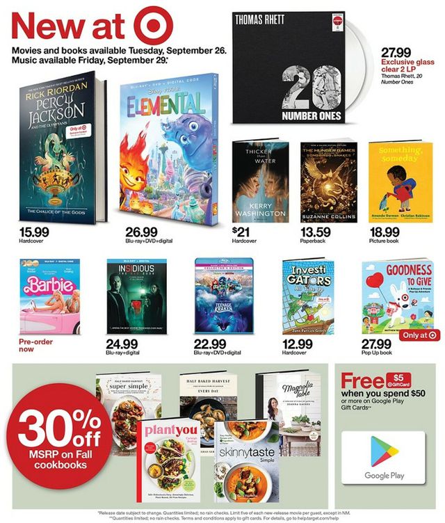 Catalogue Target from 09/24/2023