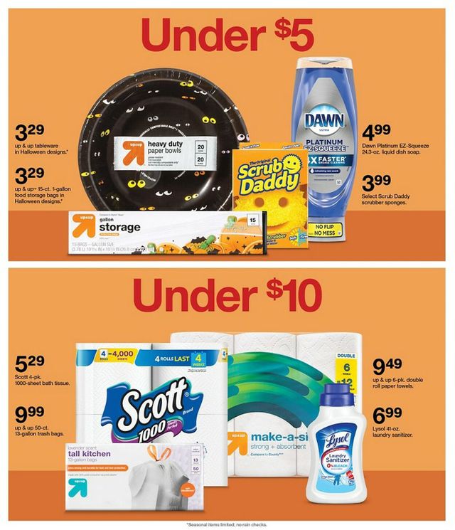 Catalogue Target from 10/08/2023