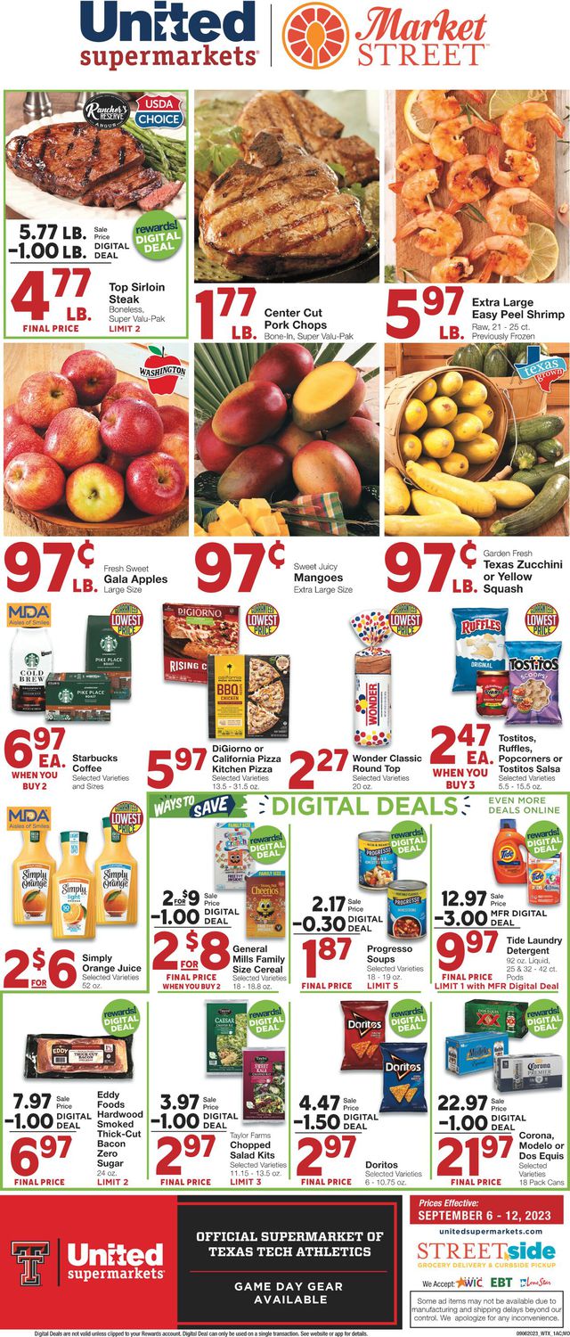 Catalogue United Supermarkets from 09/06/2023