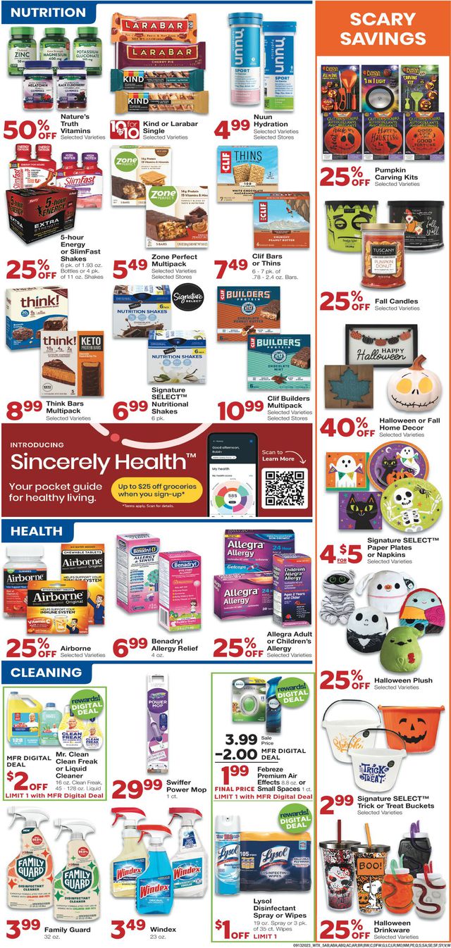 Catalogue United Supermarkets from 09/13/2023