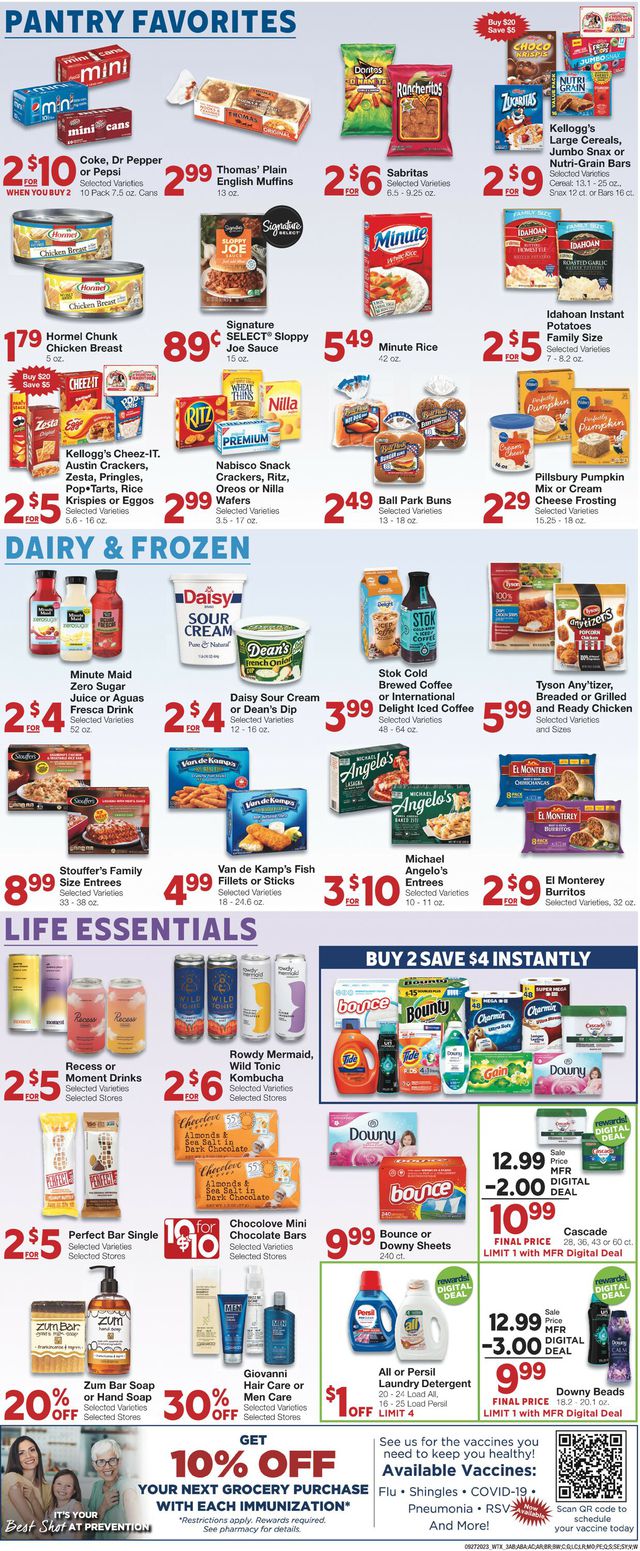 Catalogue United Supermarkets from 09/27/2023