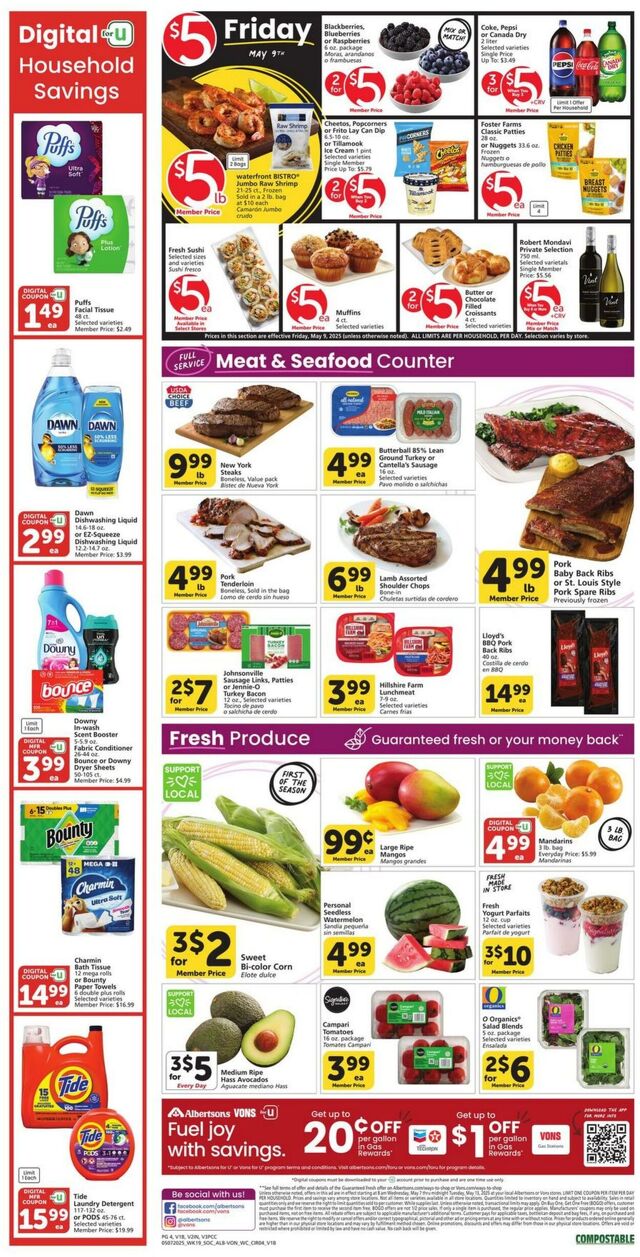 Catalogue Vons from 05/07/2025