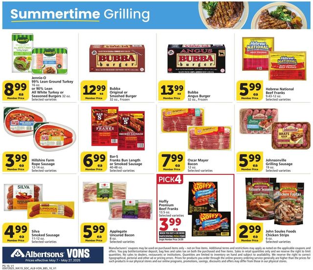 Catalogue Vons from 05/07/2025