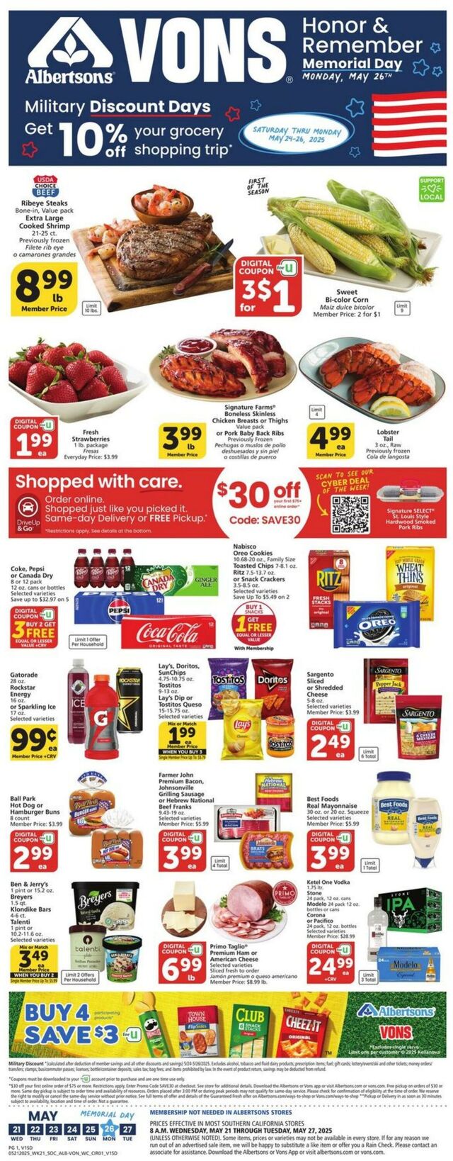 Catalogue Vons from 05/21/2025