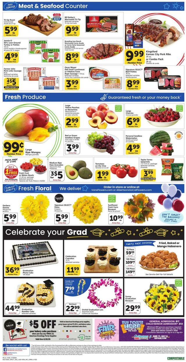 Catalogue Vons from 05/21/2025