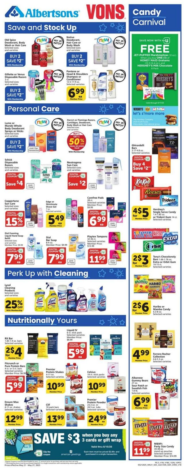 Catalogue Vons from 05/21/2025