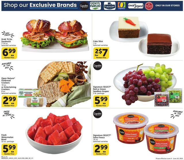Catalogue Vons from 06/04/2025