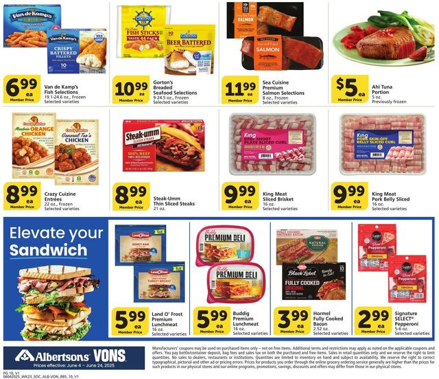 Catalogue Vons from 06/04/2025
