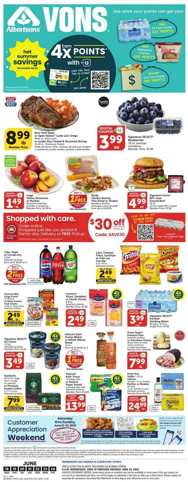 Catalogue Vons from 06/18/2025